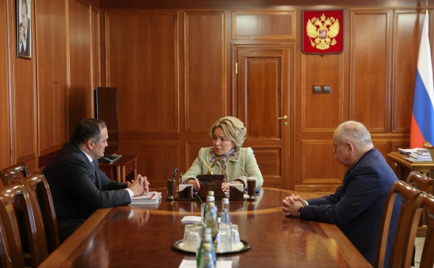 В Москве состоялась встреча Валентины Матвиенко с Сергеем Меликовым