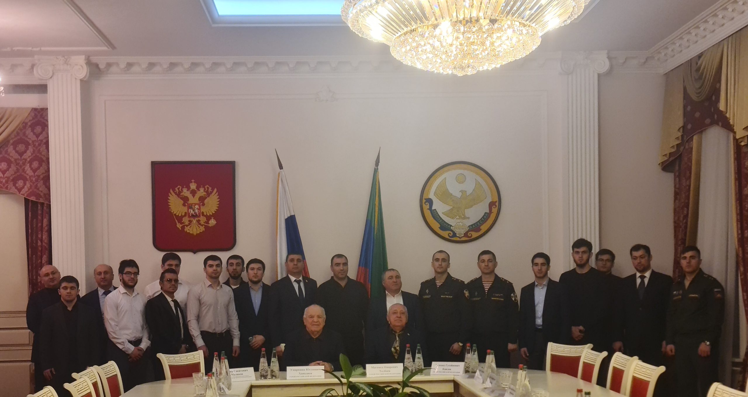 В Постоянном представительстве Республики Дагестан при Президенте Российской Федерации состоялось чествование Героев – дагестанцев