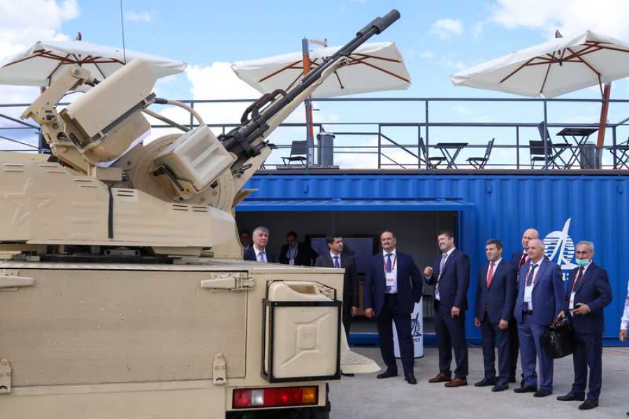 Сергей Меликов принял участие в открытии международного военно-технического форума «Армия-2021»
