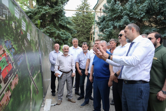 Сергею Меликову презентовали проект регионального центра «Альтаир»