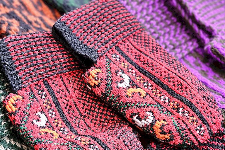 Дагестанское узорное вязание