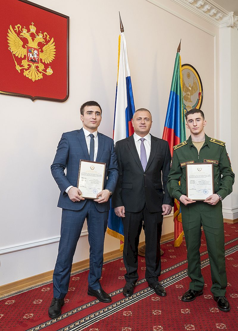 В Постпредстве Дагестана состоялась торжественная встреча со студентами-стипендиатами Главы Республики Дагестан