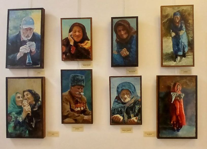 В Московском доме национальностей открылась экспозиция дагестанского художника Ахмеда Ибрагимова «Дагестан в лицах»