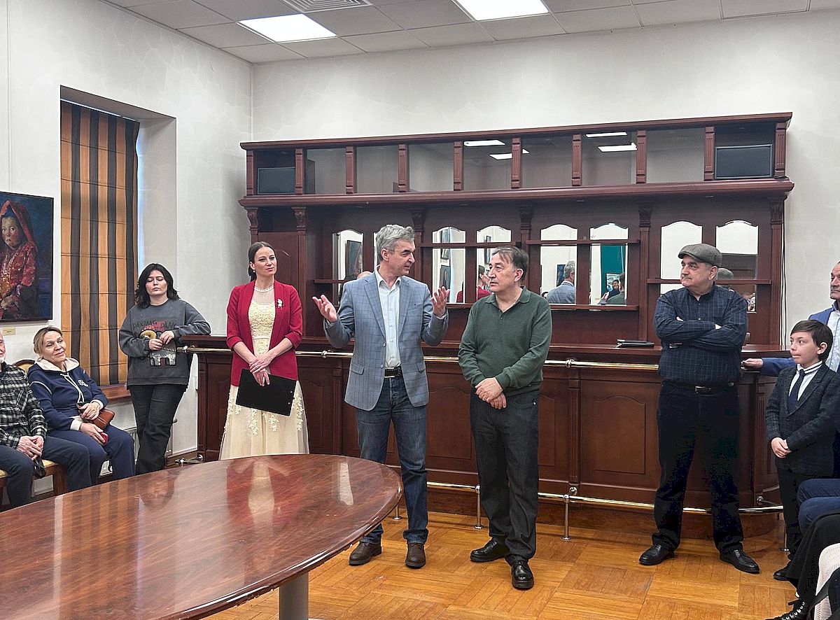 В Московском доме национальностей открылась экспозиция дагестанского художника Ахмеда Ибрагимова «Дагестан в лицах»