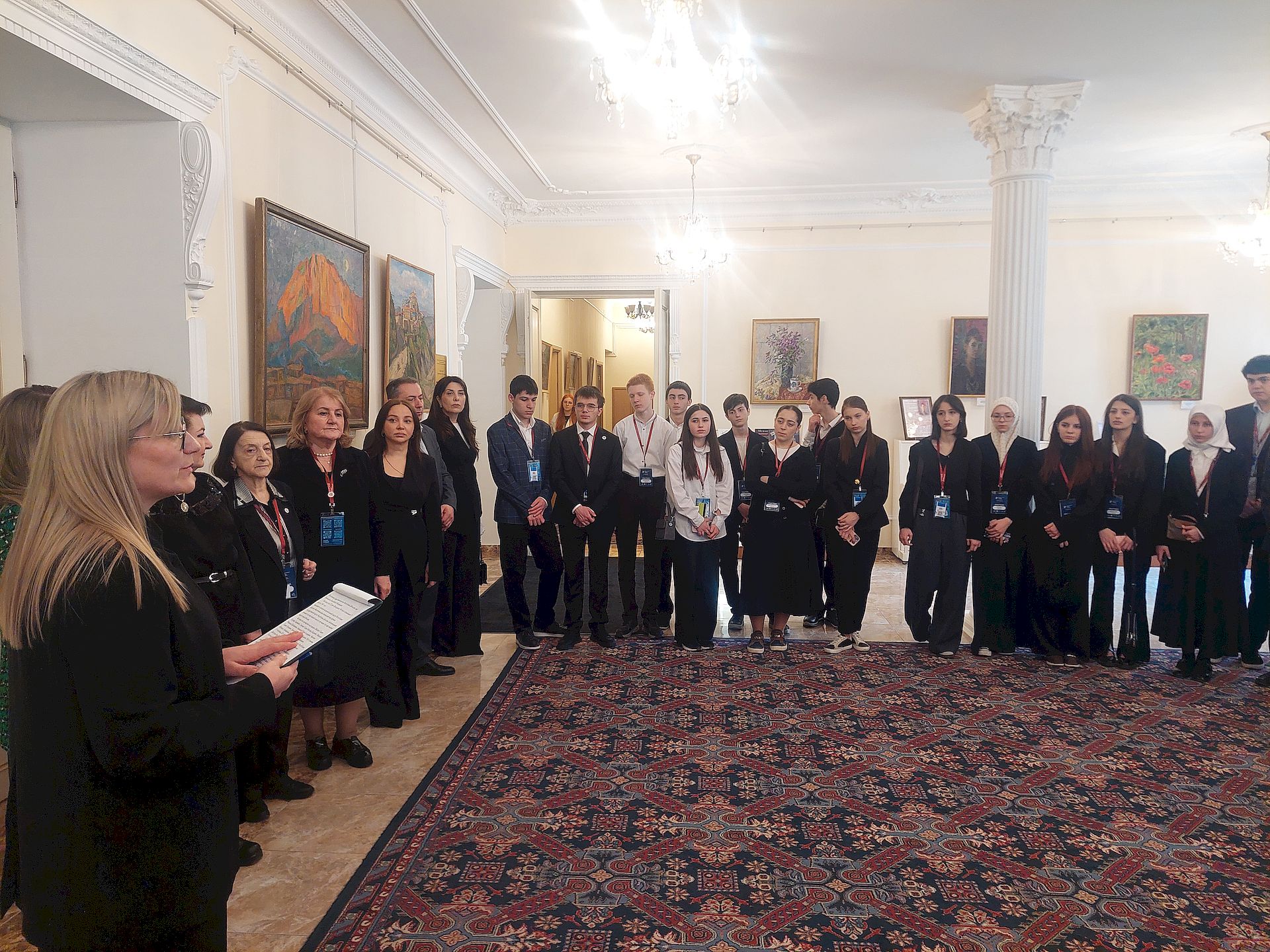 Постпредство Дагестана радушно приняло делегацию дагестанских школьников – участников проекта «Шаг в будущее»