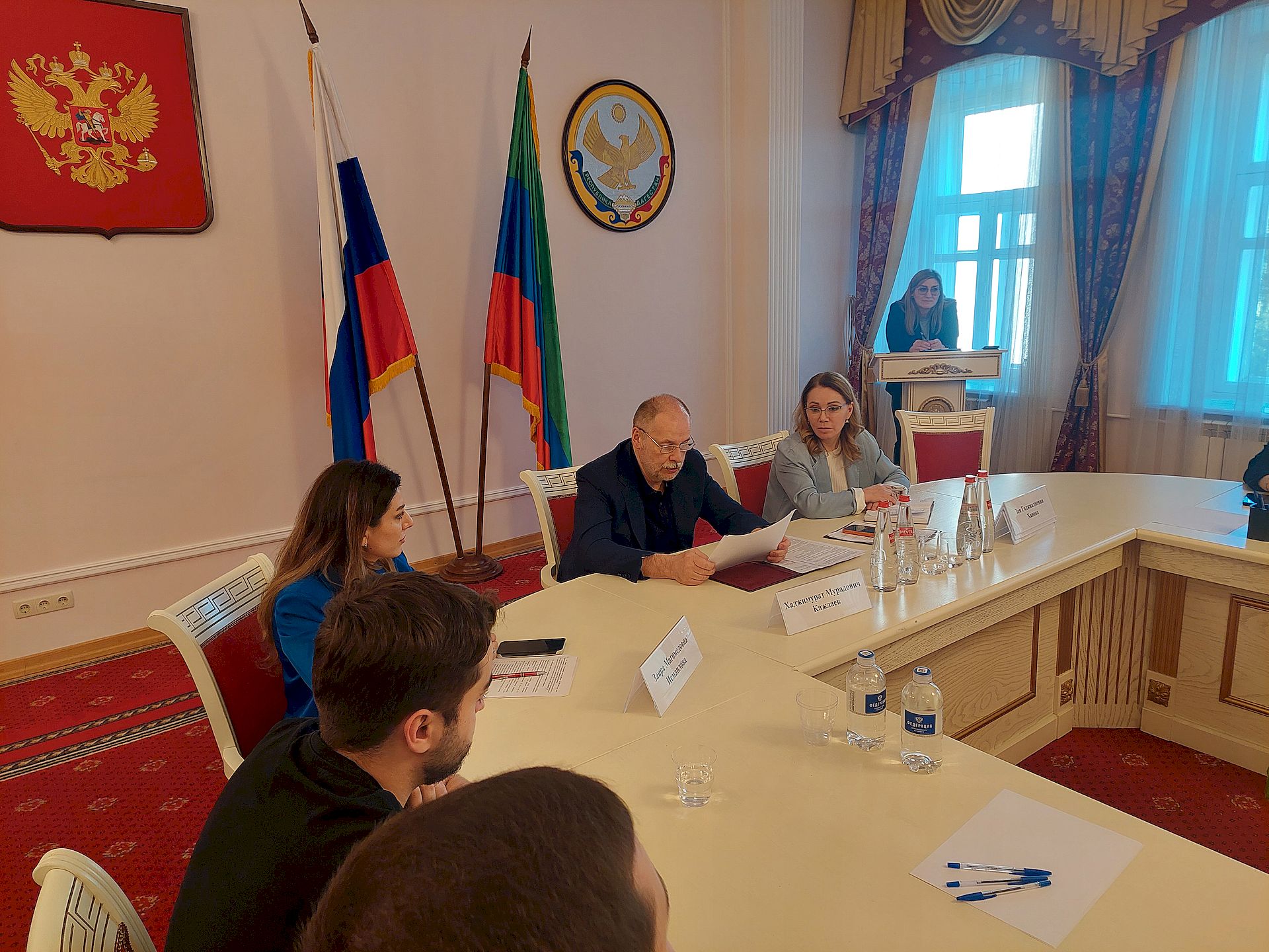 Руководство Постпредства Дагестана провело рабочую встречу с председателями дагестанских студенческих объединений ВУЗов Москвы