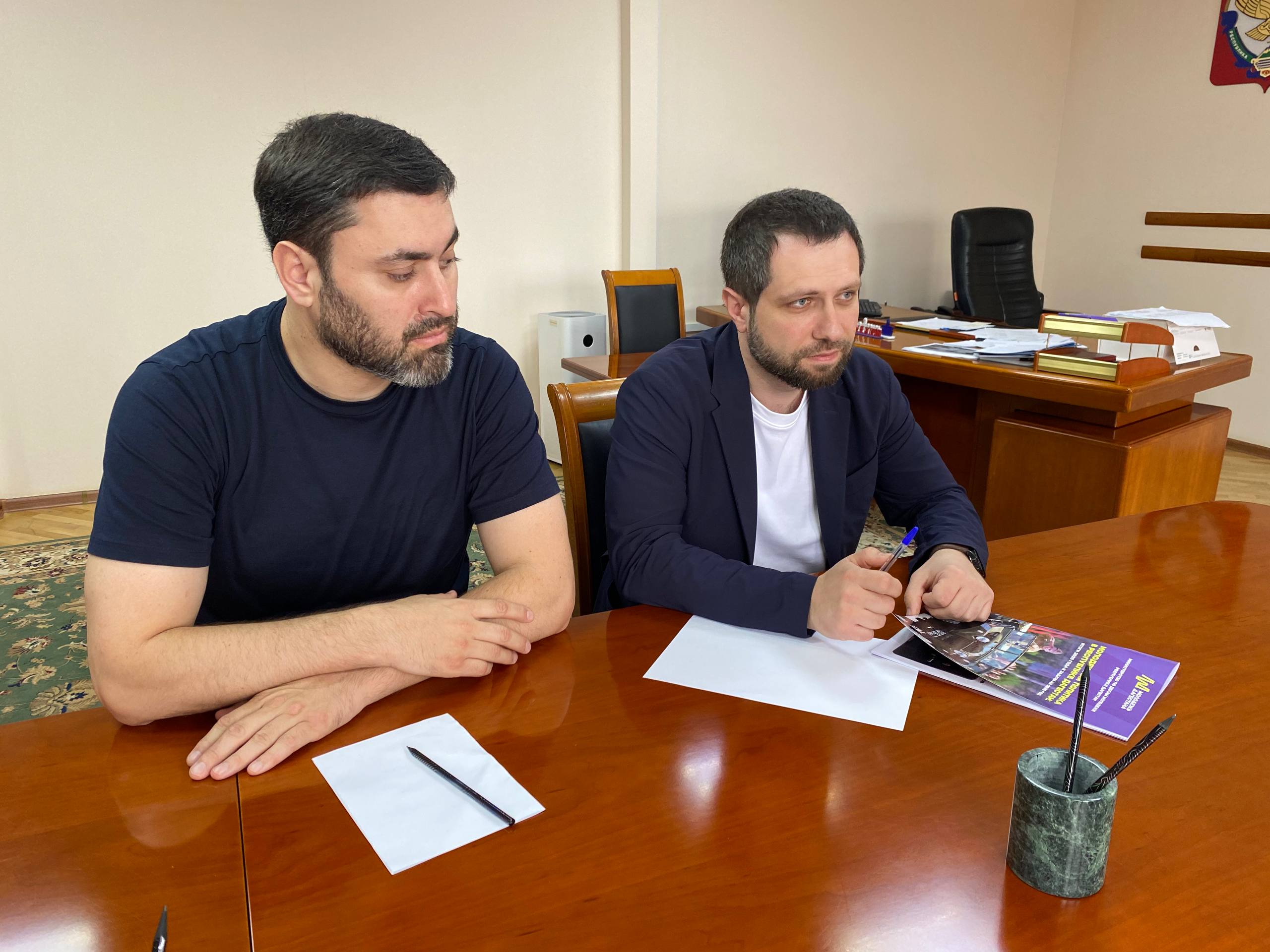 Представители Постпредства Дагестана обсудили вопросы расширения возможностей для самореализации дагестанской молодёжи в Москве