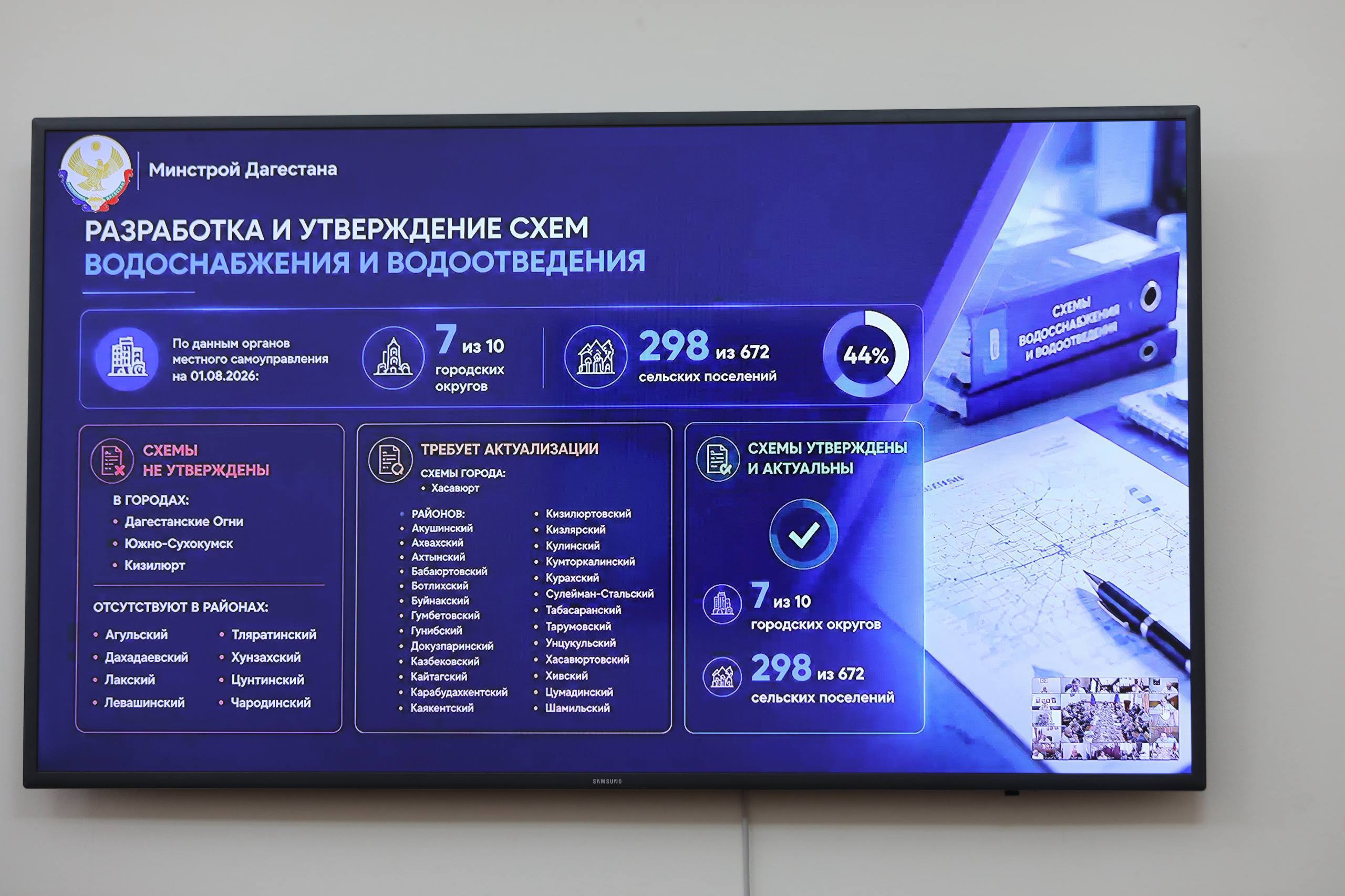 Магомед Рамазанов провел заседание оперативного штаба