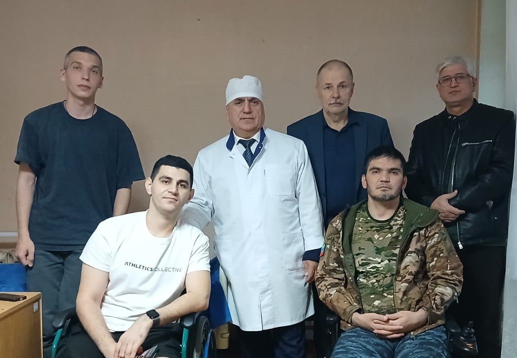 Гаджимурад Казанбиев и Азамат Мамаев проходят реабилитацию в Московском госпитале