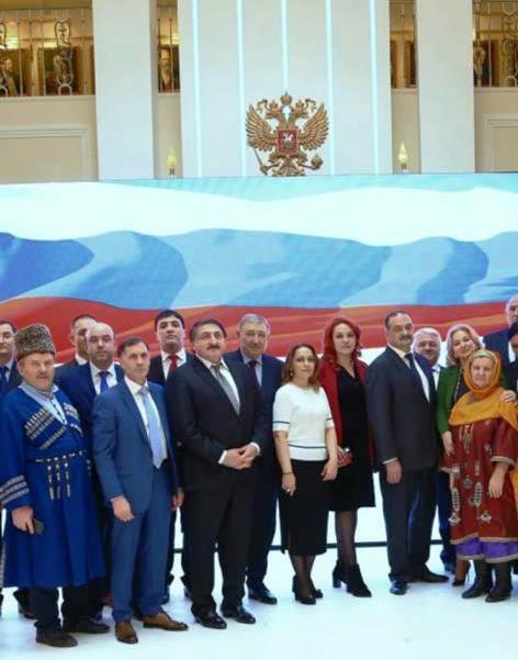 Сергей Меликов и Валентина Матвиенко посетили концерт «Лезгинки» в Совете Федерации