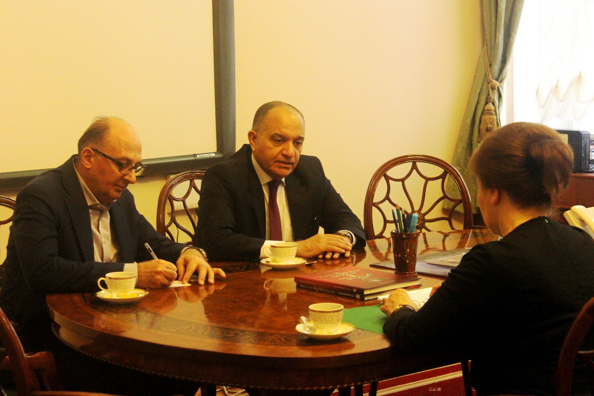 Встреча c Послом Иордании в России