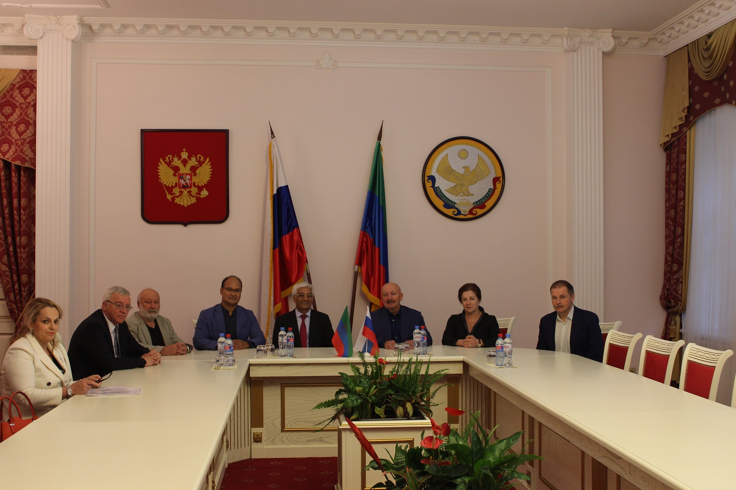 Посол Непала в РФ посетил Постпредство Республики Дагестан.