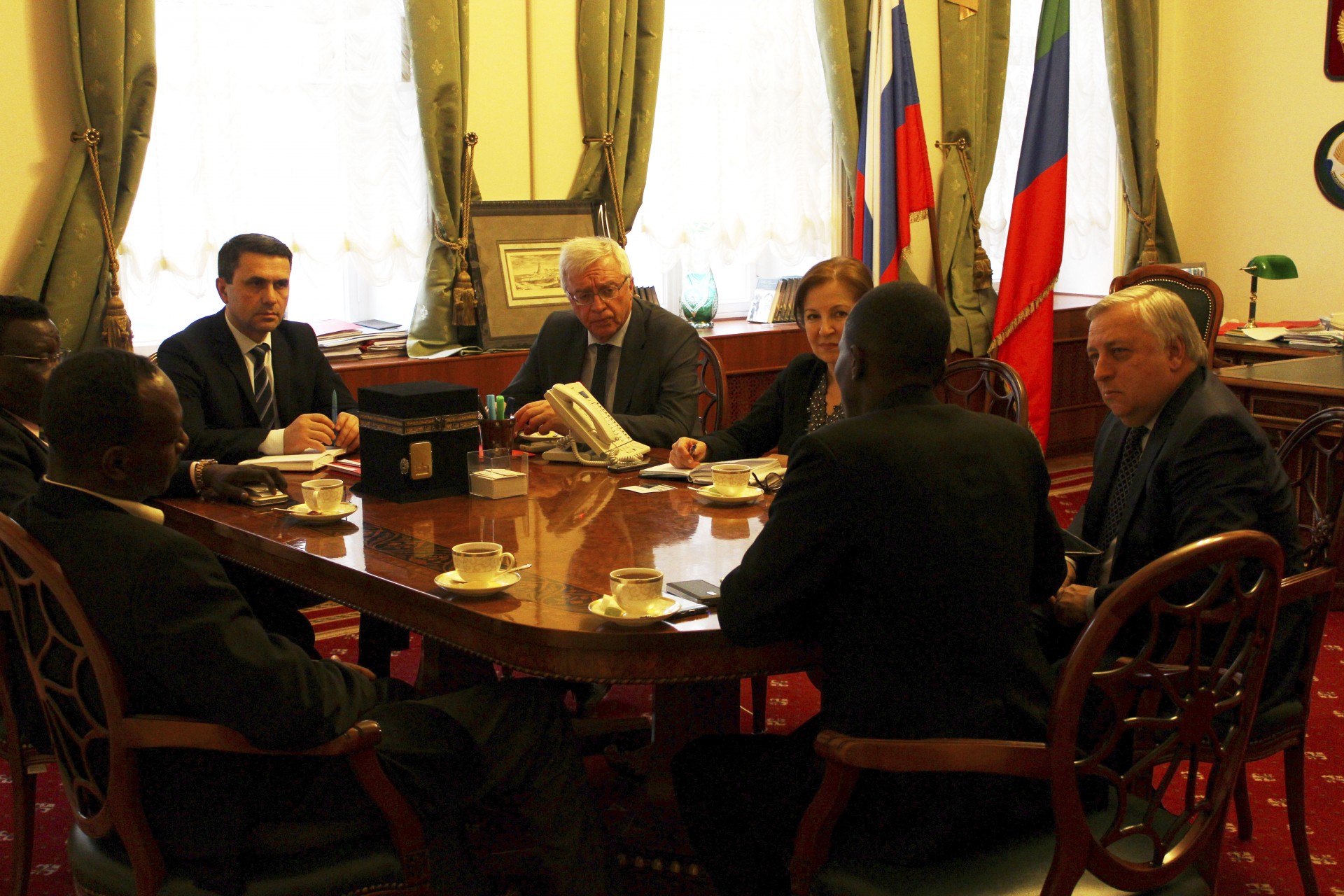 Встреча с министром молодежи Судана