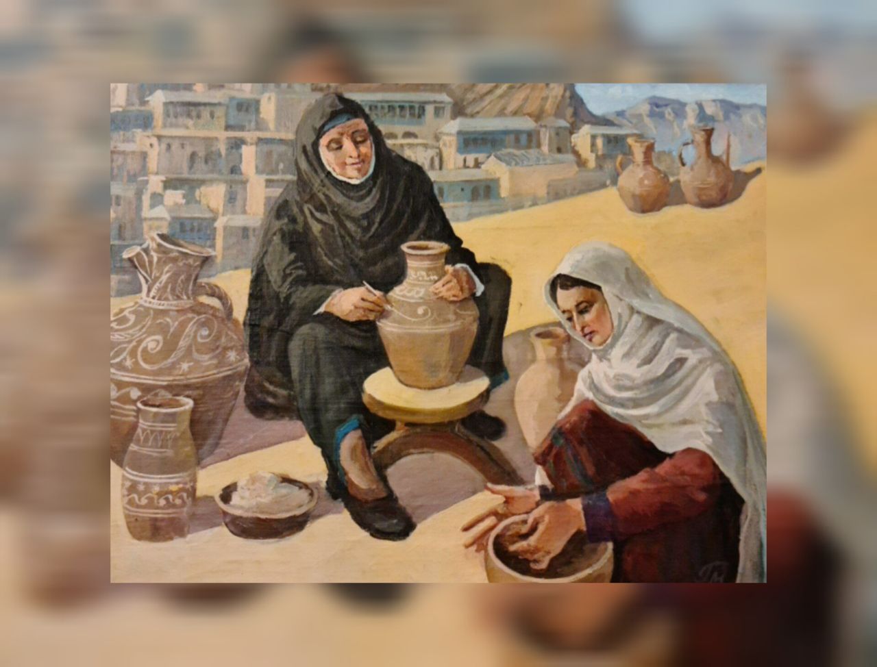 Выставка картин «Люблю тебя, мой маленький народ» открылась в Постоянном представительстве Республики Дагестан при Президенте Российской Федерации