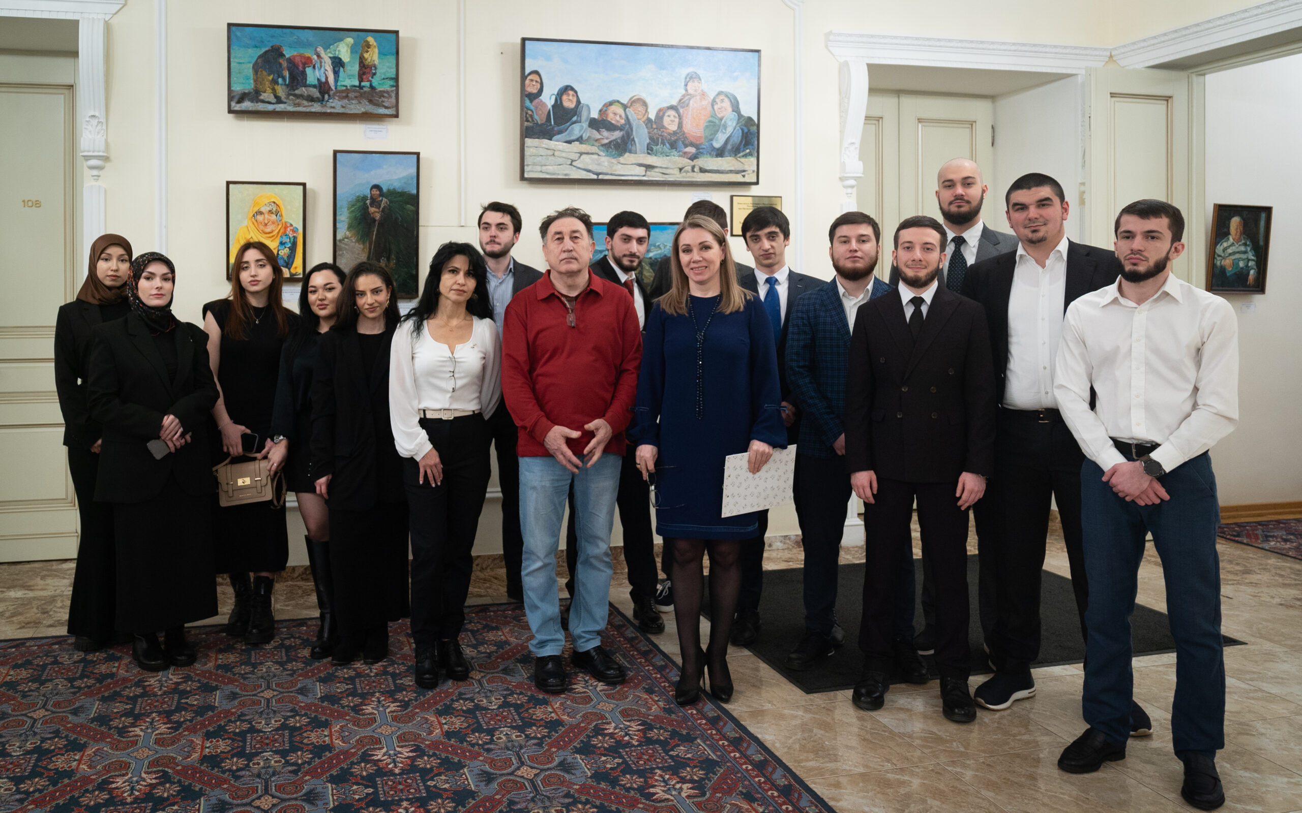 Выставка картин дагестанского художника А.М. Ибрагимова «Прогулка по Шамильскому району»