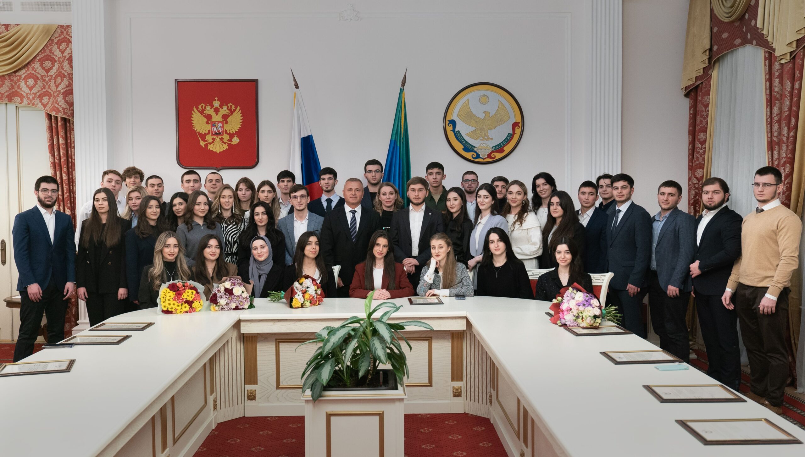 Торжественная церемония вручения стипендии Главы Республики Дагестан студентам-отличникам